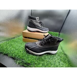 Mix NO.6-Duck Boots-Black/Gray/White-Size 9M